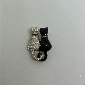 Cats Brooch